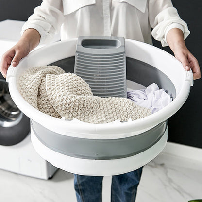 Space Saving Folding Laundry Sink Basin