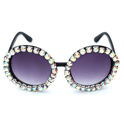 Stylish Big Circular Shade Sunglasses