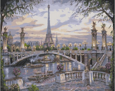 Cityscape Art Painting Kit