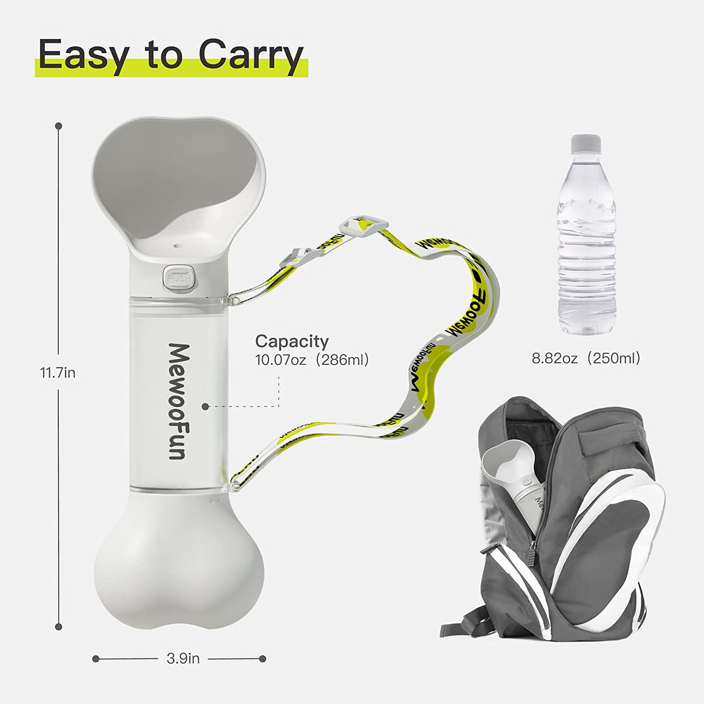 Fun Pet Bone Insulated Water Bottle