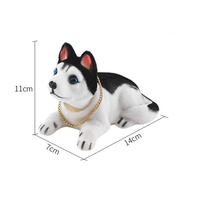 Fun Car Dog Bobble Head Decoration
