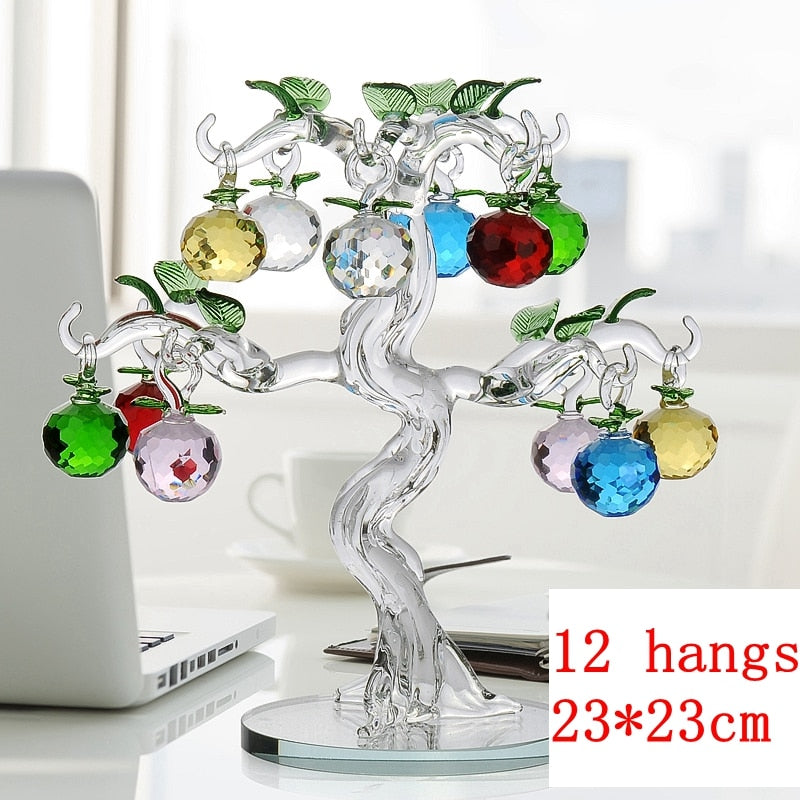 Beautiful Sparkling Crystal Tree Decoration