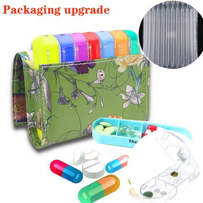 Weekly Medication Planner 7 Day Pill Case