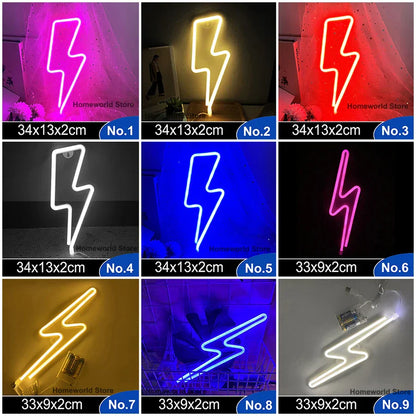 Colorful LED Wall Light Decor Night Lamp