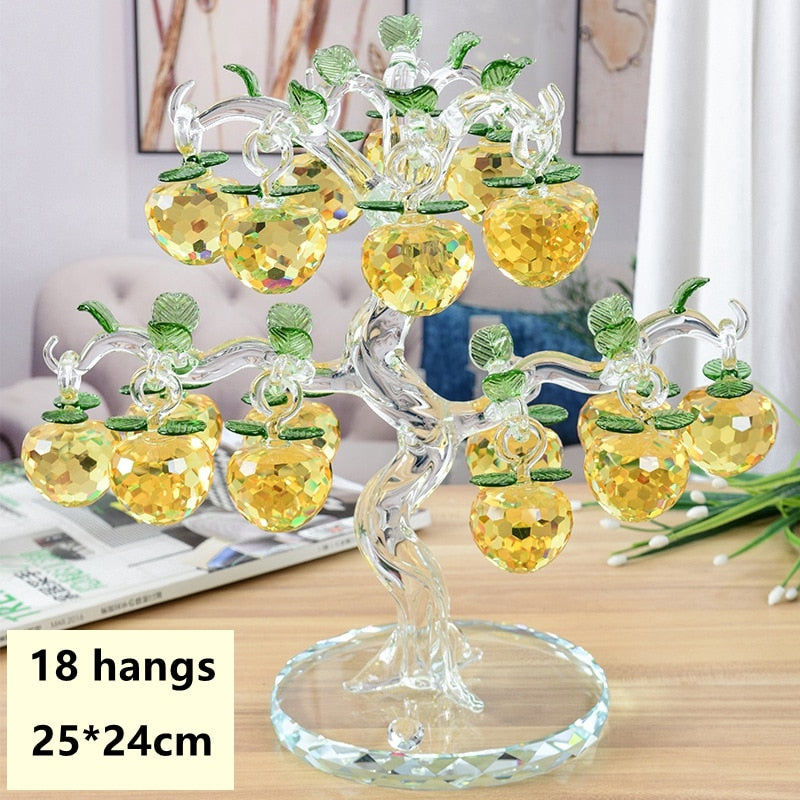 Beautiful Sparkling Crystal Tree Decoration