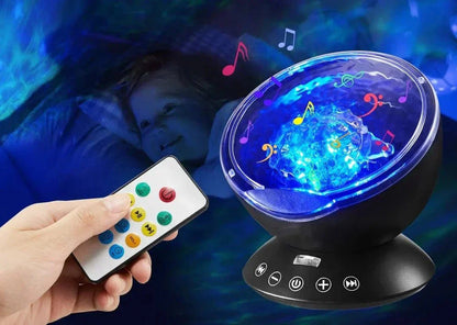 Bright Ocean Theme Table Lamp