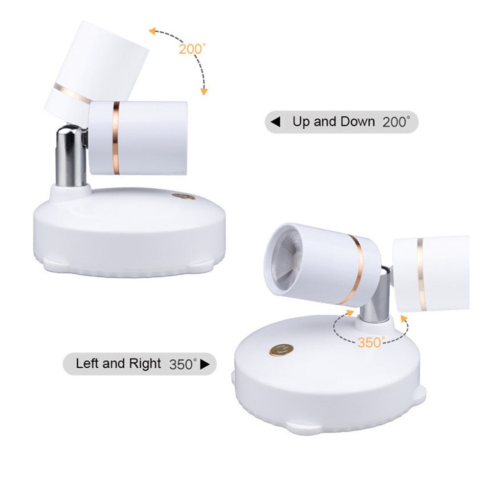 Bright Wireless Rechargeable LED Spotlight