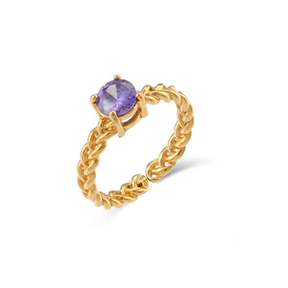 Luxury Diamond Braided Wedding Ring - Luxicro
