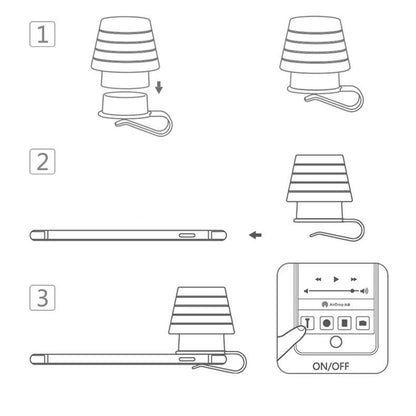 Mobile USB Rechargeable Night Lamp