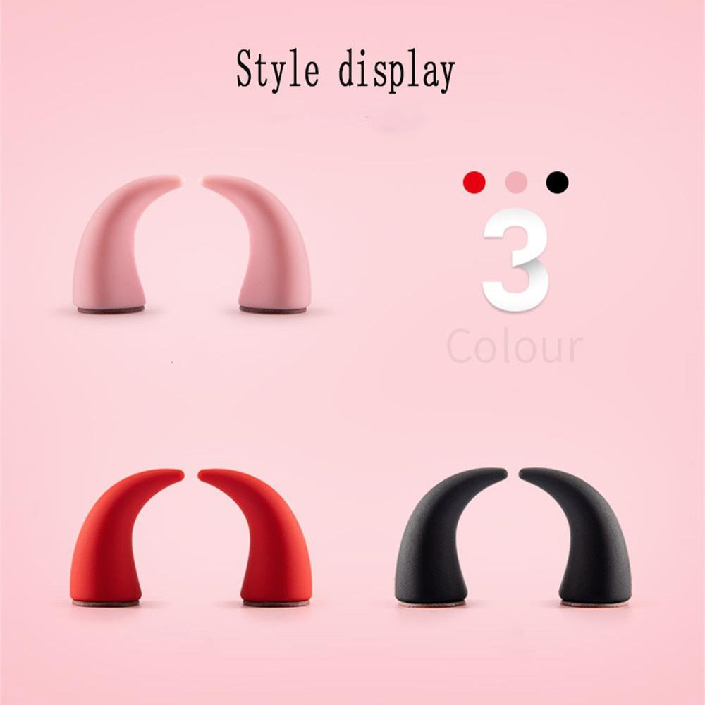 Cool Devil Horn Car Decoration