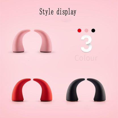 Cool Devil Horn Car Decoration