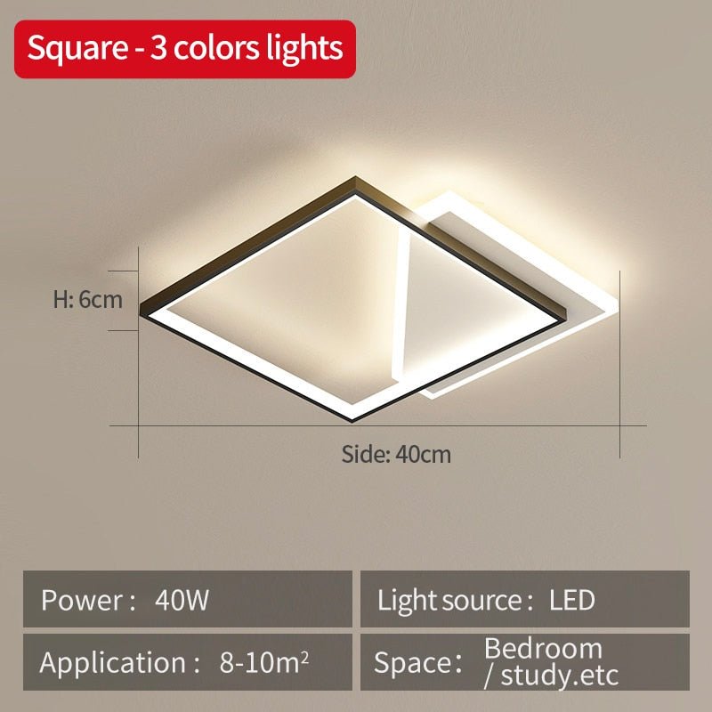 Bright LED Ceiling Light Fixture for Modern Homes