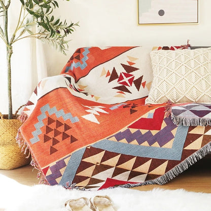 Soft Plush Autumn Throw Blanket