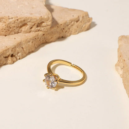 Classic Luxury 6 Prong Diamond Engagement Ring