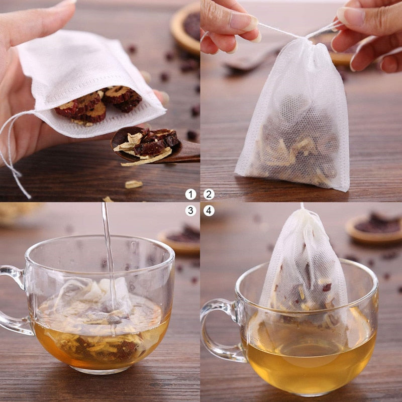 Convenient Loose Leaf Tea Steeping Bags