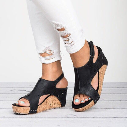 Ankle Strap High Heel Summer Sandals