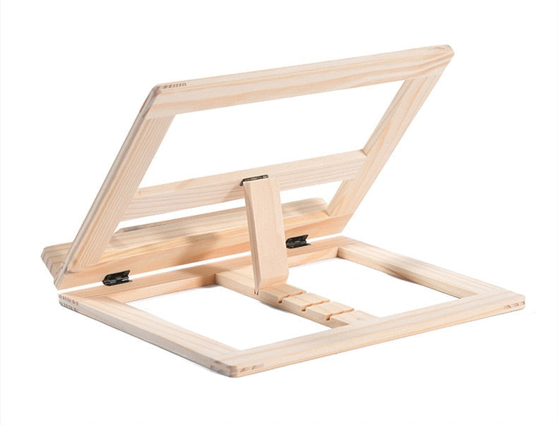 Natural Wood Tablet Stand