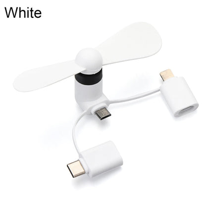 Compact Mini USB Phone Cooler Fan