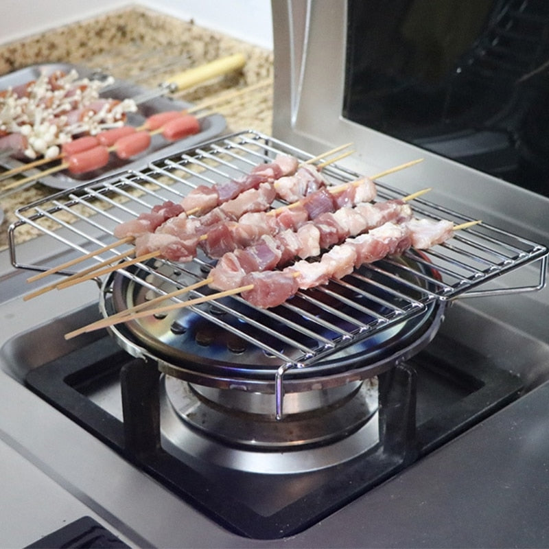 Portable Gas Camping Stove BBQ Grill - Luxicro