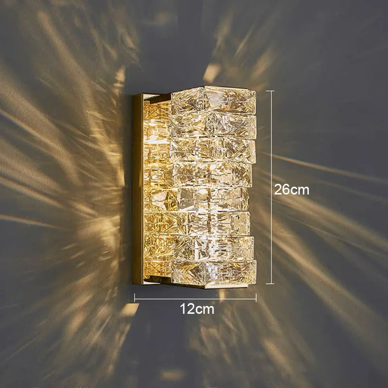 Stylish American Glass Wall Lamp