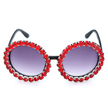 Stylish Big Circular Shade Sunglasses - Luxicro