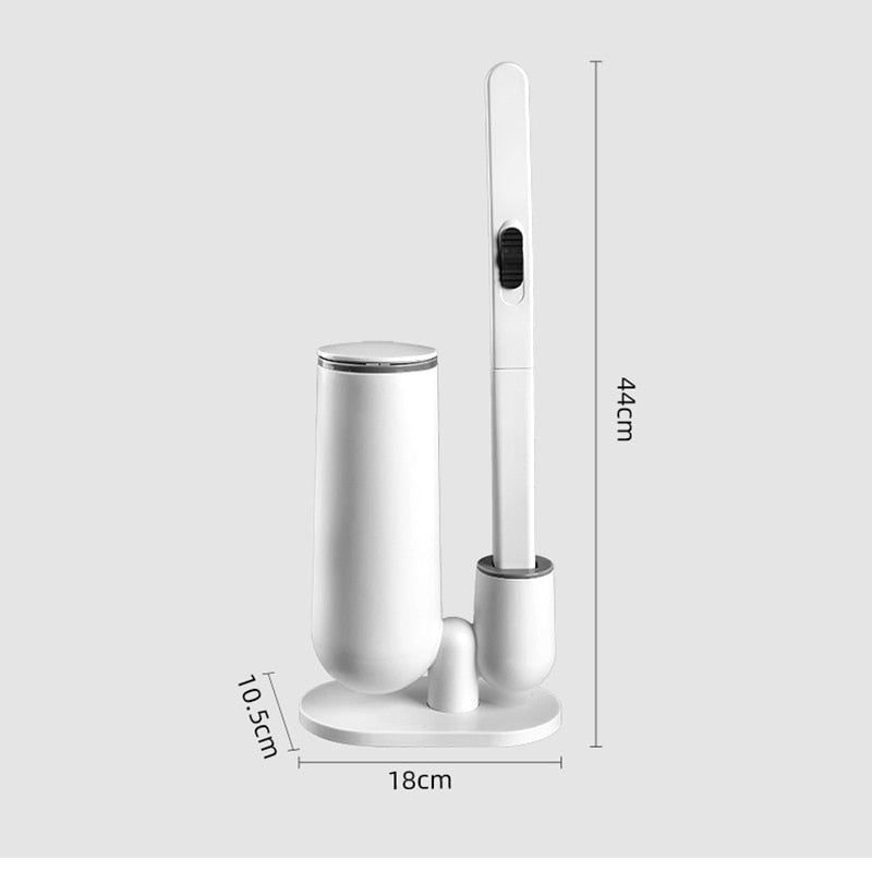 Easy Clean Disposable Toilet Brush Set