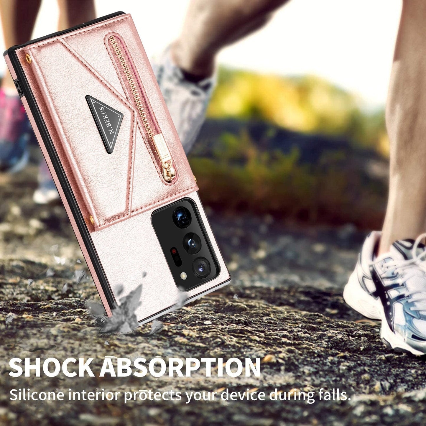 Flexible Nighttime Phone Wallet Case - Luxicro