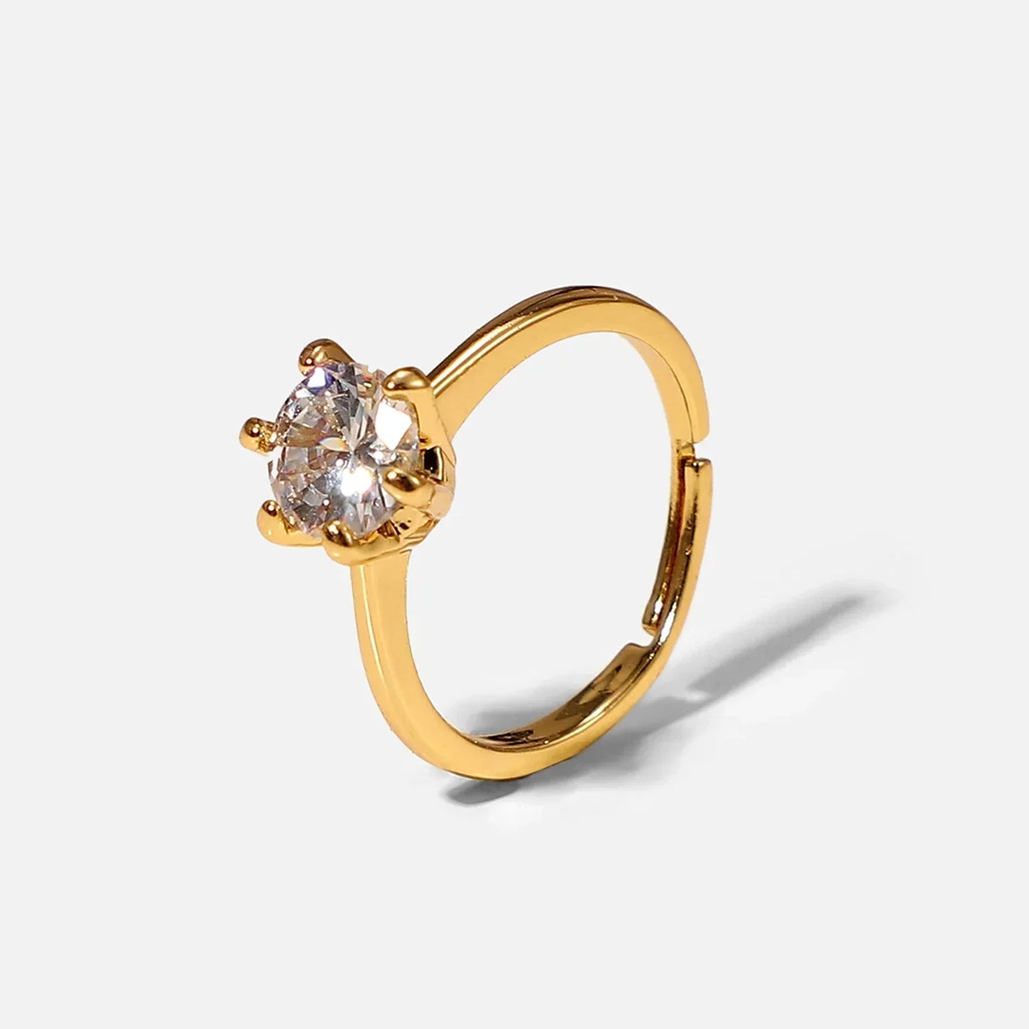 Classic Luxury 6 Prong Diamond Engagement Ring
