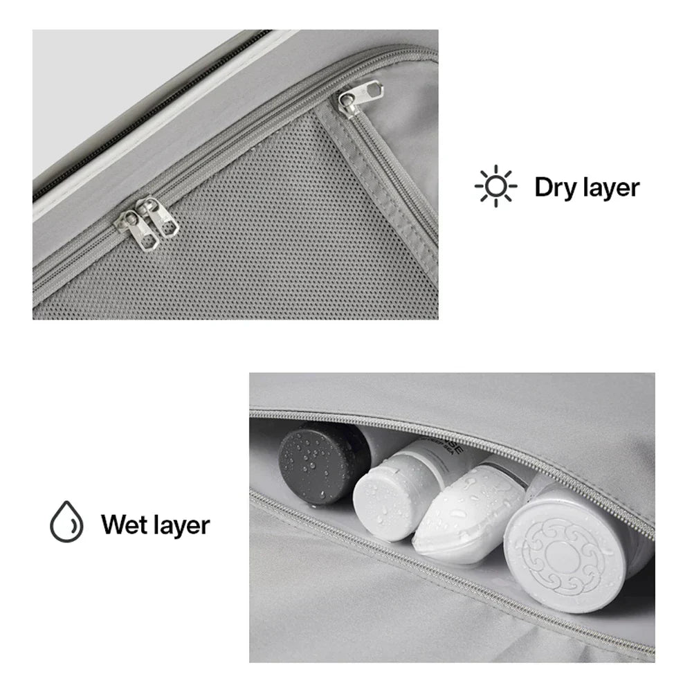 Strong Lightweight Suitcase with Easy Grip Handle