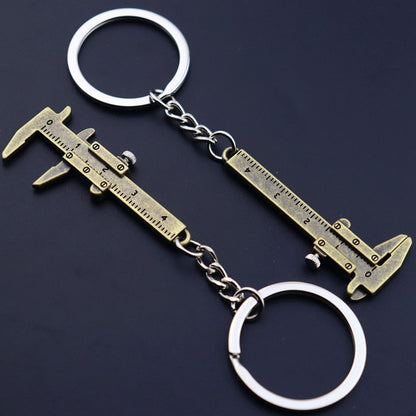 Compact Pocket Size Caliper Keychain