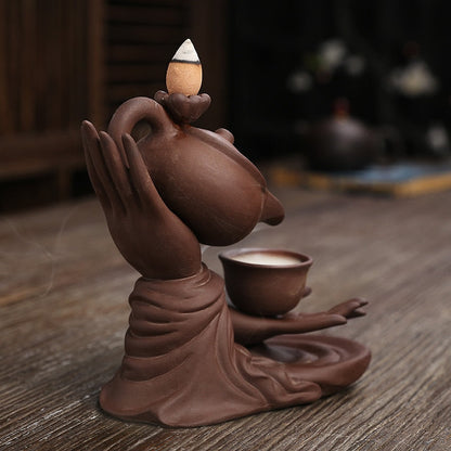 Calming Aromatic Incense Tea Light Holder
