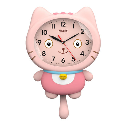 Cute Moon Wall Clock