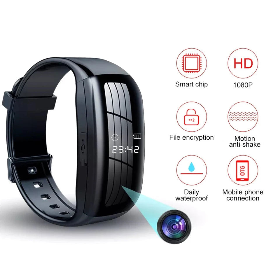 HD Wrist Watch Security Cam Recorder
