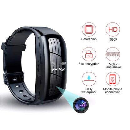 HD Wrist Watch Security Cam Recorder