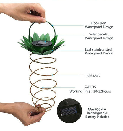Bright Garden Solar Light Lamp
