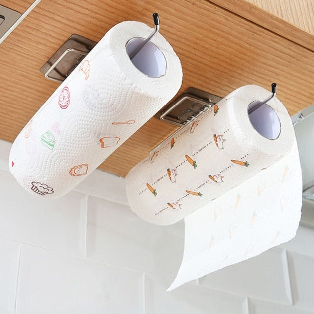Space Saving Paper Towel Holder Set - Luxicro
