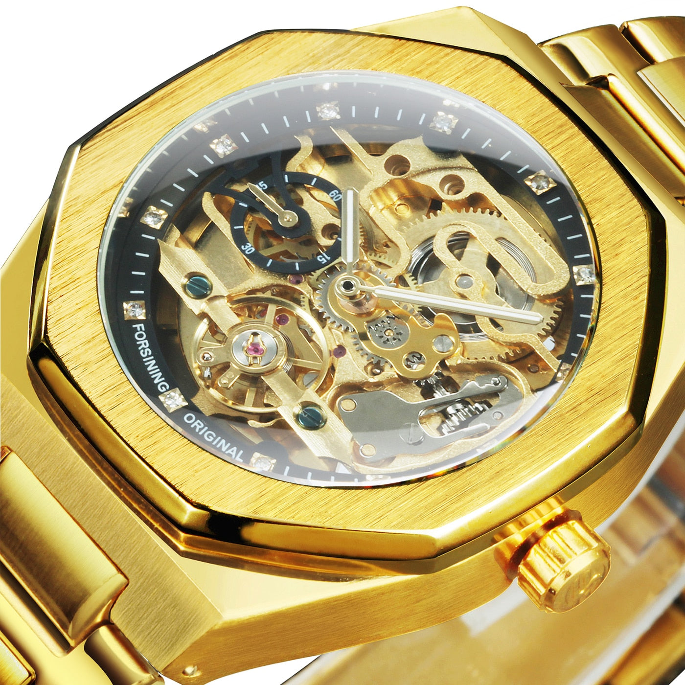Premium Mechanical Open Face Men's Watch - Luxicro