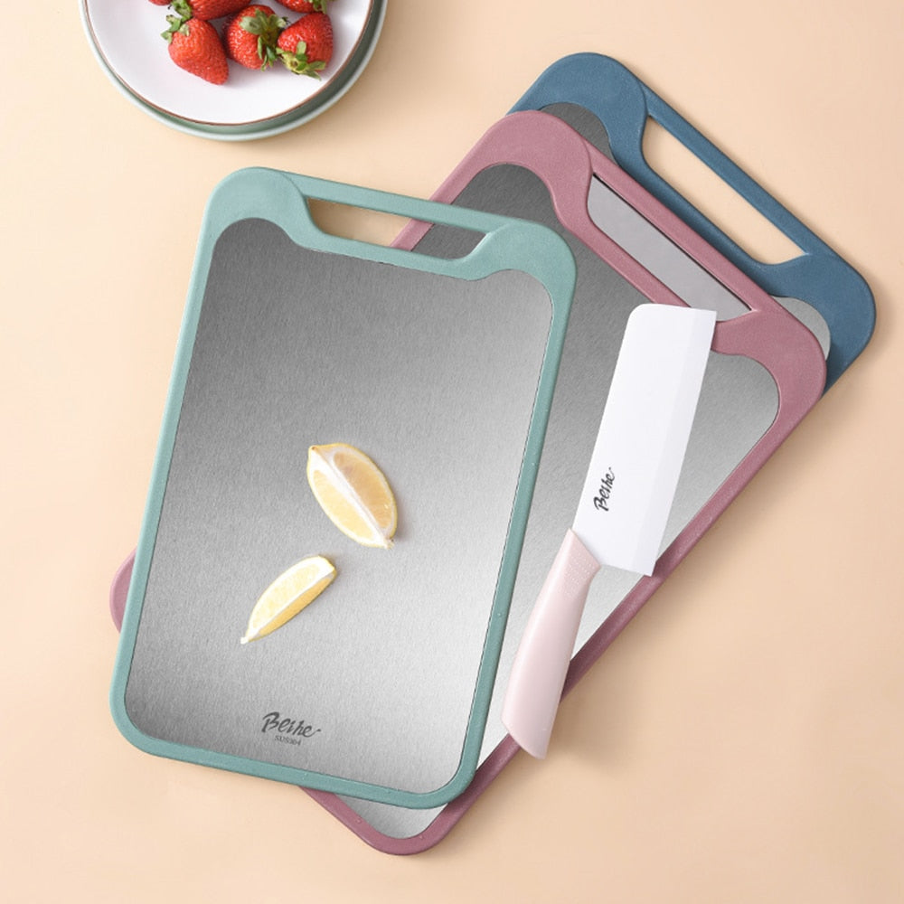 Durable Double Sided Wooden Chopping Board - Luxicro