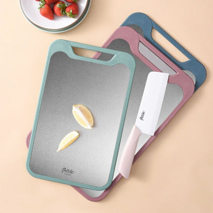 Durable Double Sided Wooden Chopping Board - Luxicro