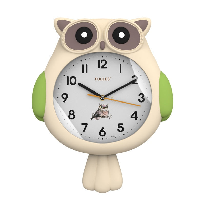 Cute Moon Wall Clock