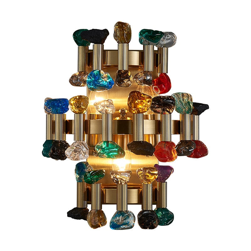Beautiful Sparkling Crystal Wall Lamp