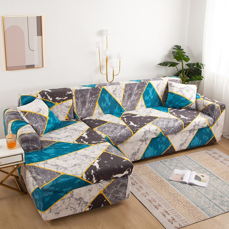 Comfortable Fit Elastic Couch Cover