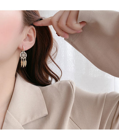 Classic 14k Gold Button Earrings