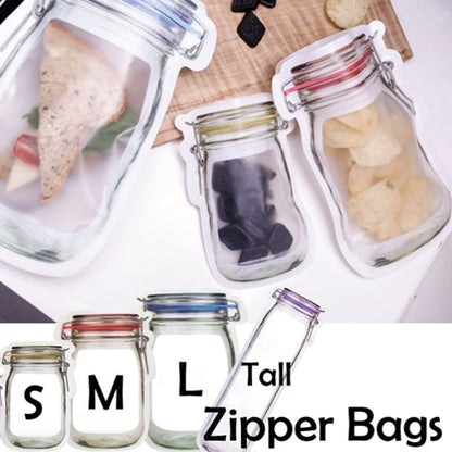 Clear Reusable Plastic Storage Bags