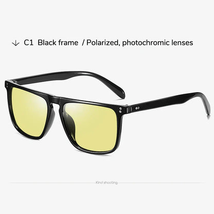 Polarized Photochromic Shades for Day and Night Driving