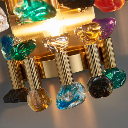 Beautiful Sparkling Crystal Wall Lamp