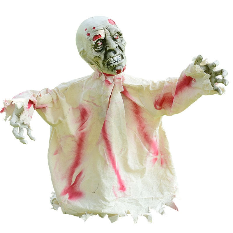Scary Animated Zombie Lawn Halloween Decoration