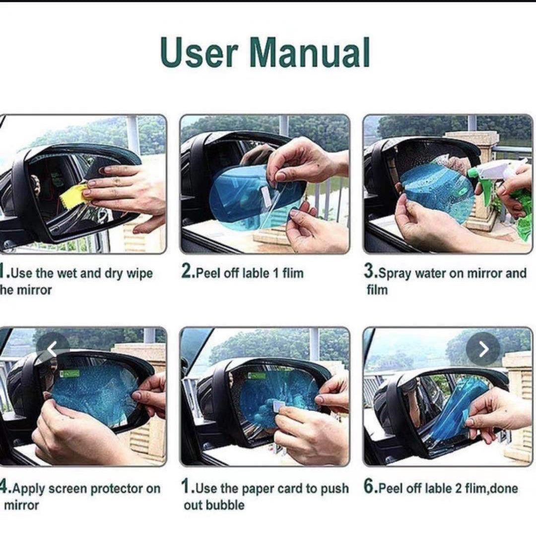 Rainproof Auto Window Cling Vinyl