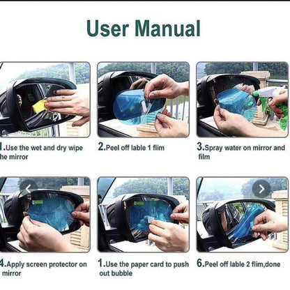 Rainproof Auto Window Cling Vinyl
