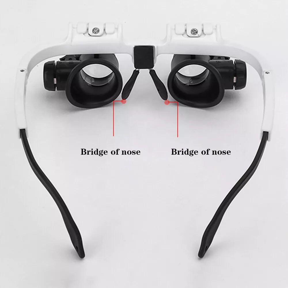 Precise LED Magnifying Glasses for Craft and Hobby Use